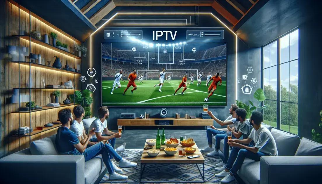 IPTV para futebol ao vivo: Assista aos seus jogos favoritos agora!
